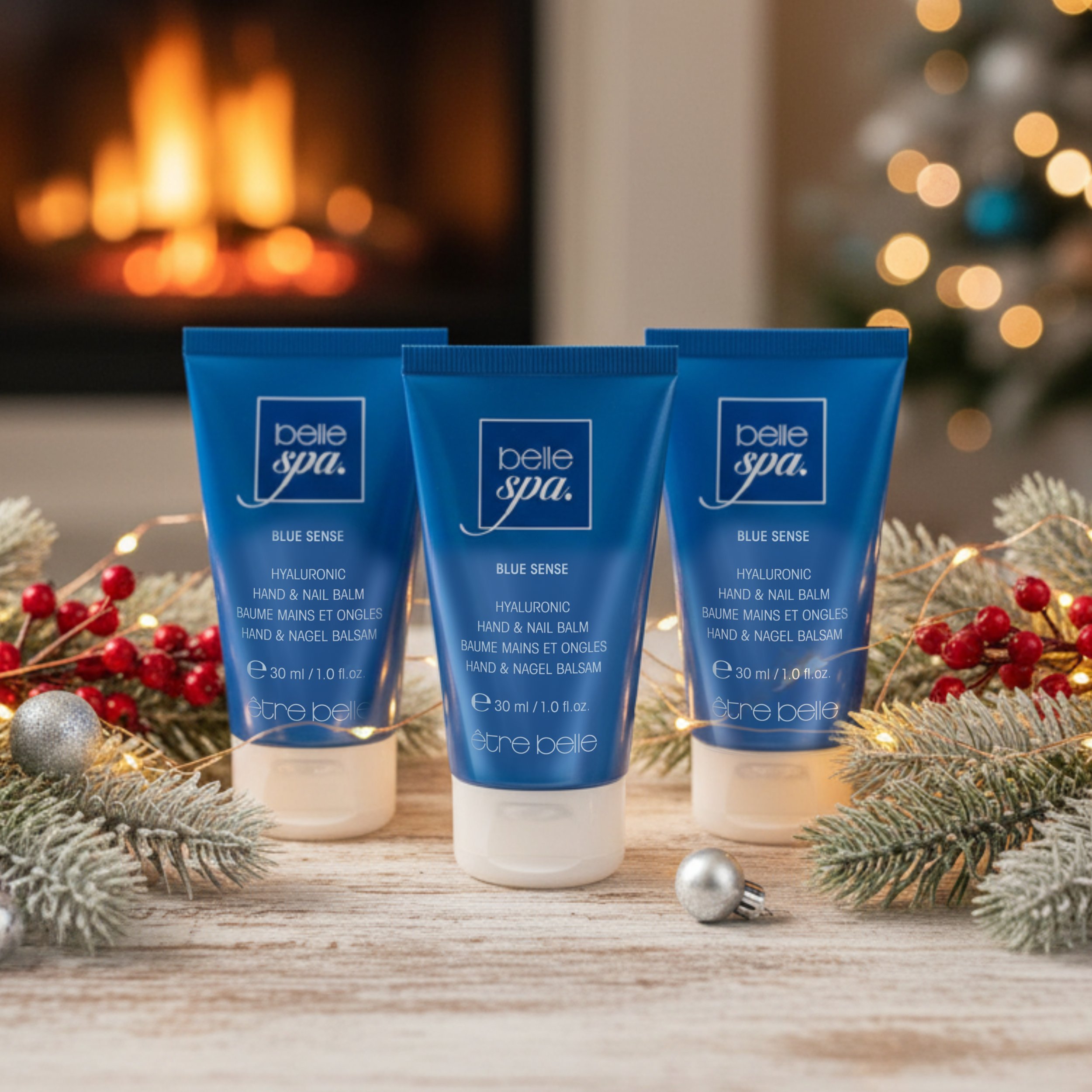 3x Blue Sense Hand & Nagel Balsam