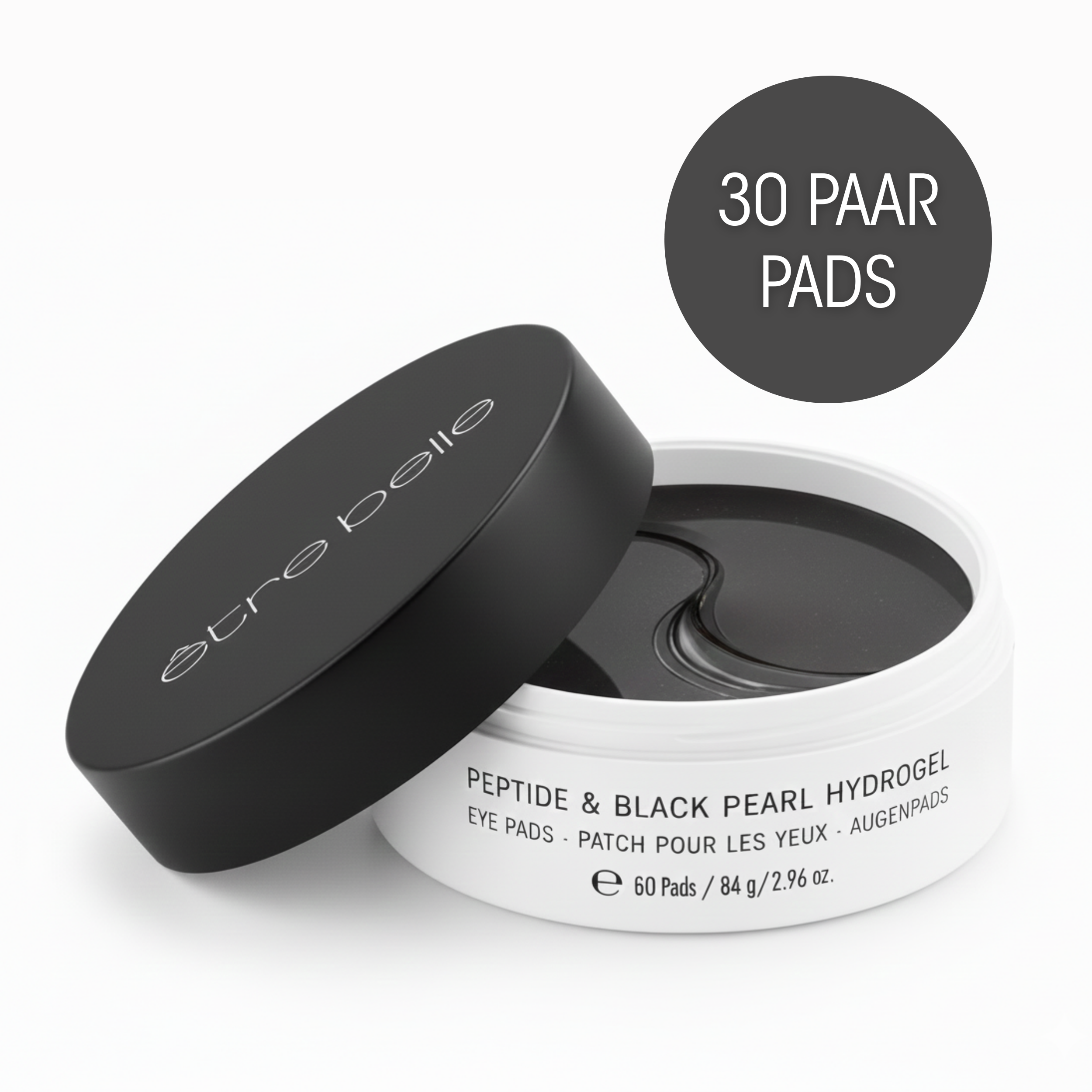 Peptide & Black Pearl Hydrogel Augenpads
