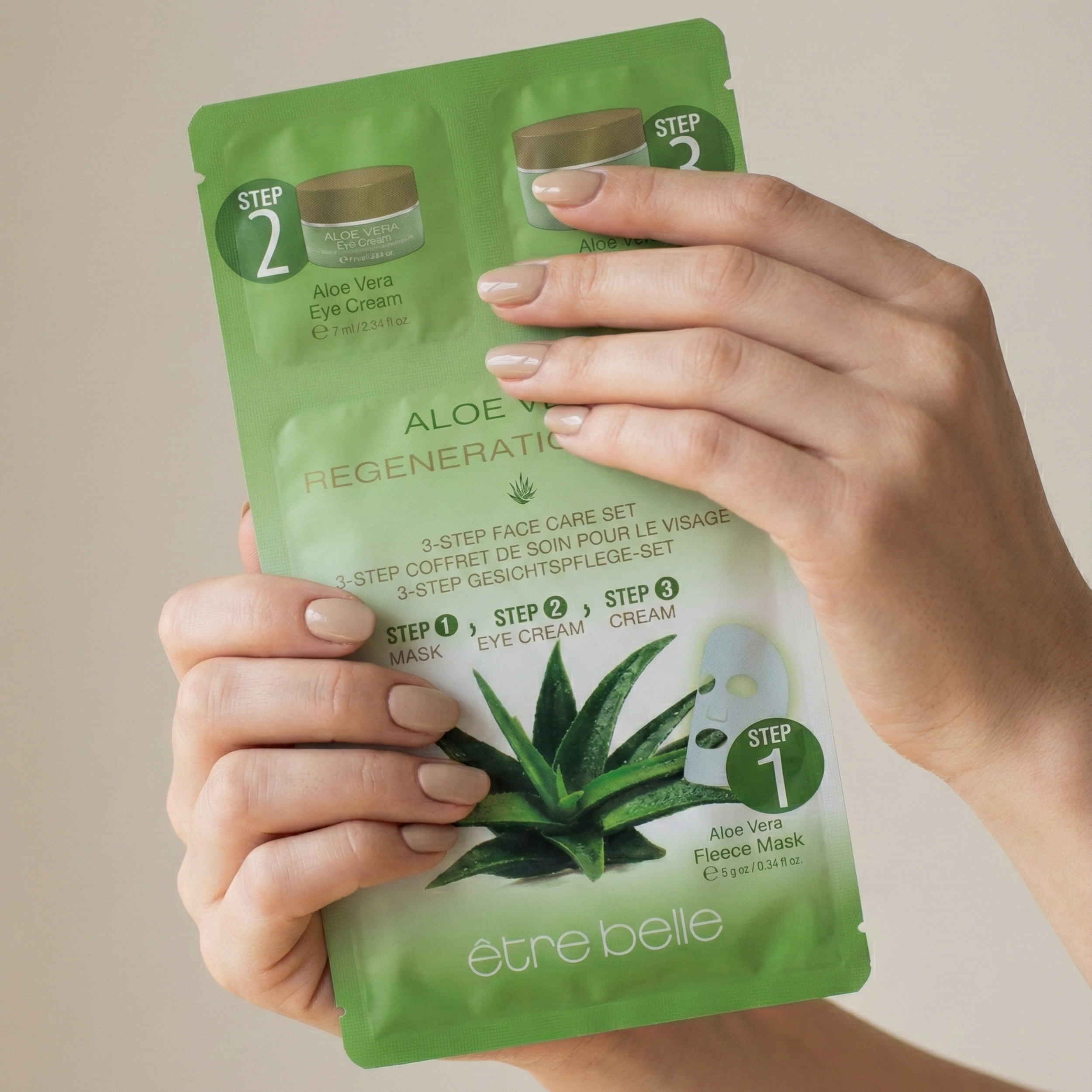 Aloe Vera 3-Step Face Care Set