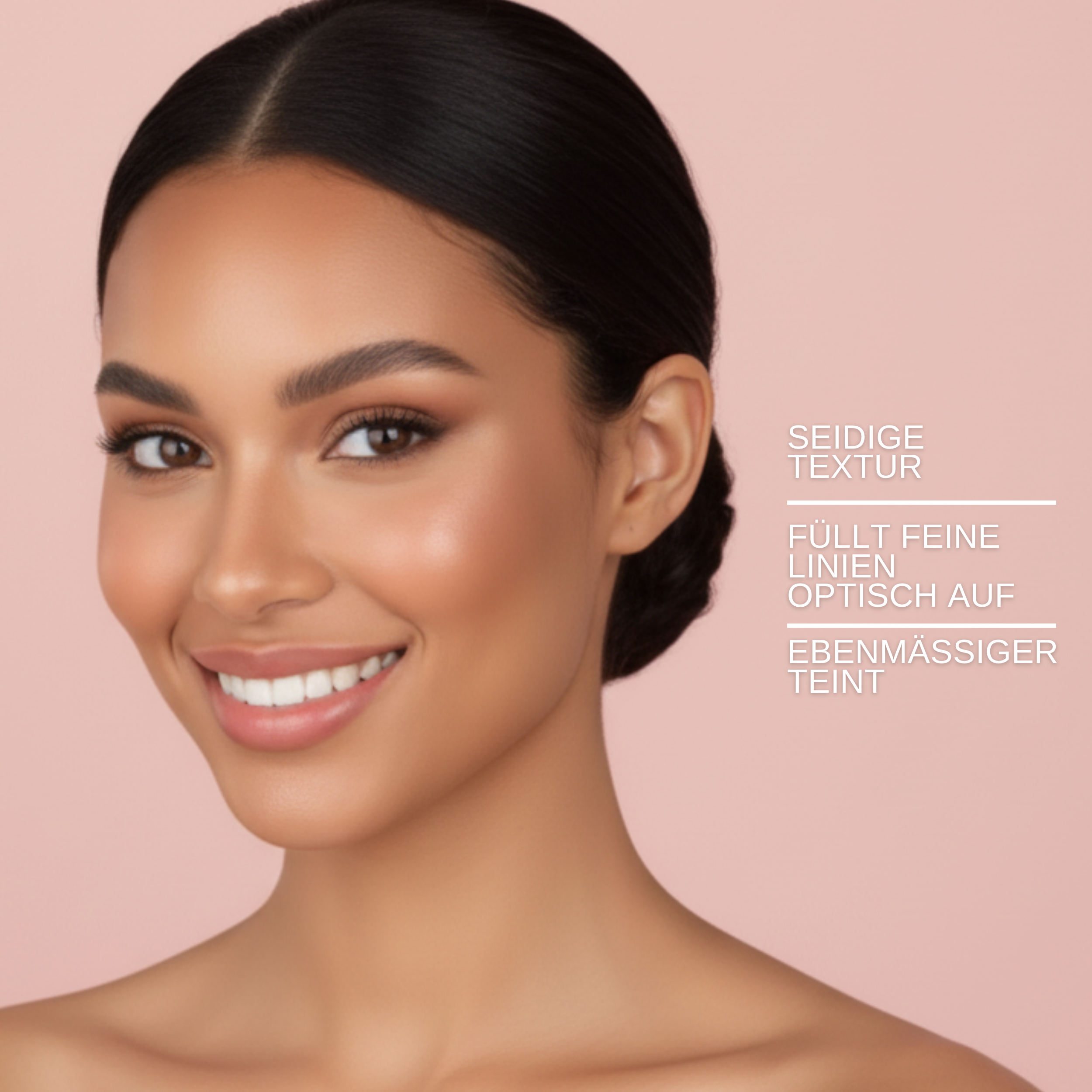 Getönte Feuchtigkeitscreme nude finish