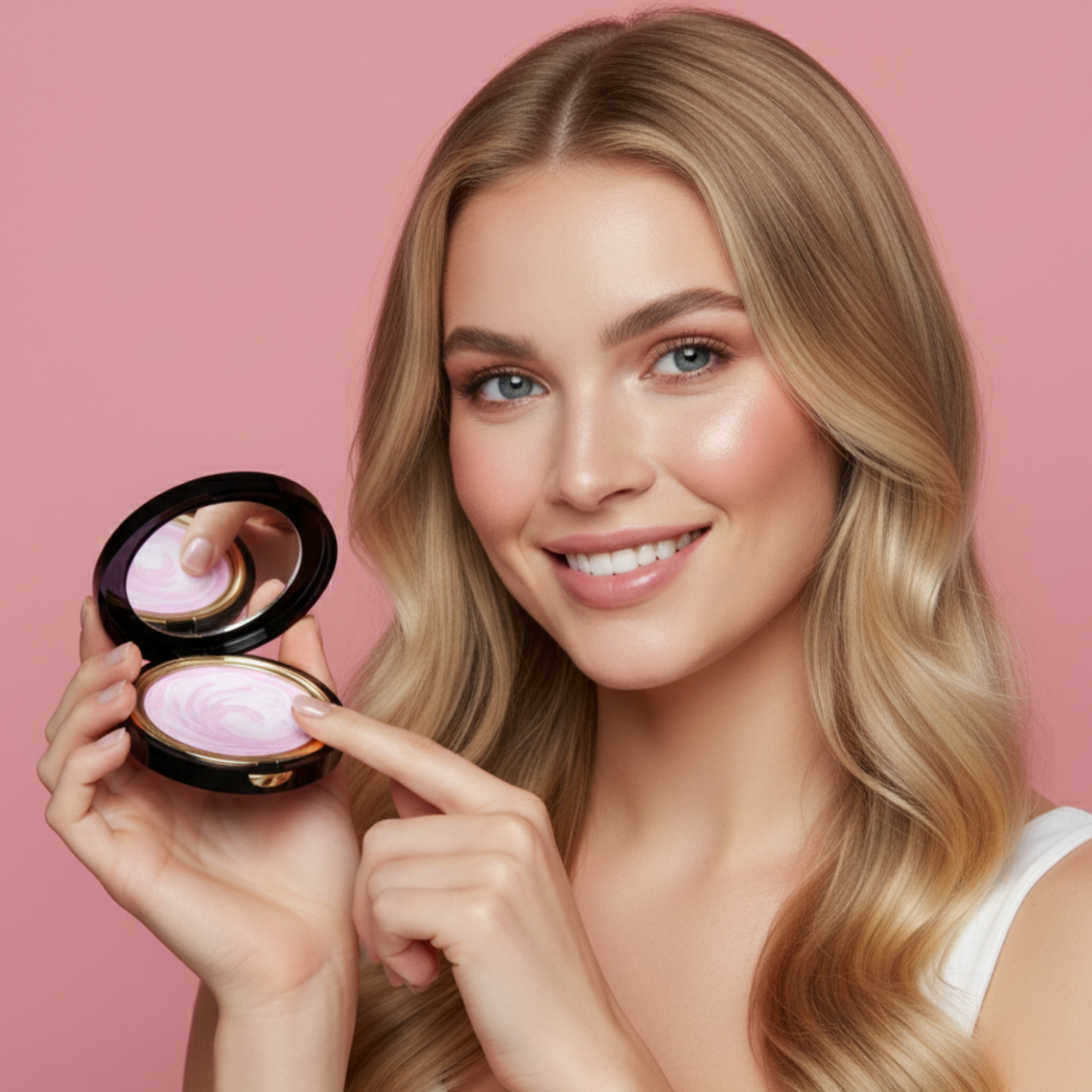 Diamond Glow Compact Highlighter