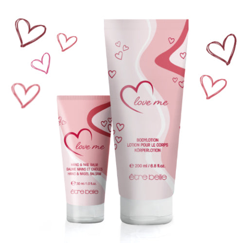 Valentinstag "Love Me" Bodylotion und Handcreme