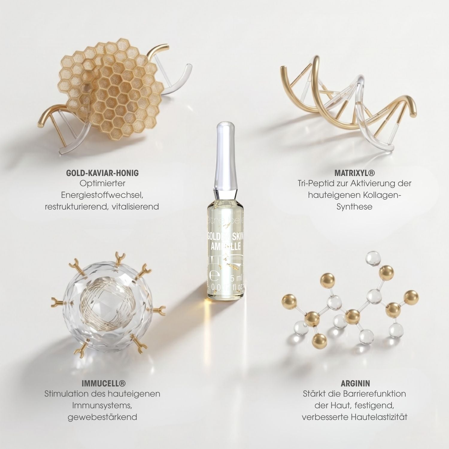 Green Caviar-Gold ampoules
