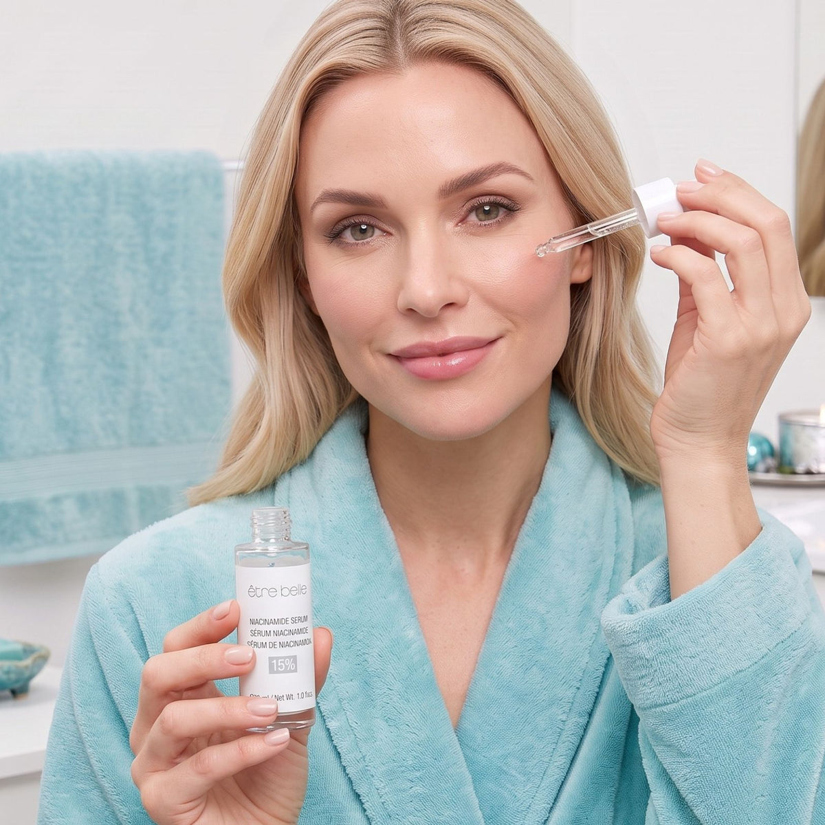 NIACINAMIDE SERUM 15% + GRATIS Collagen Vegan Peptide Vliesmaske