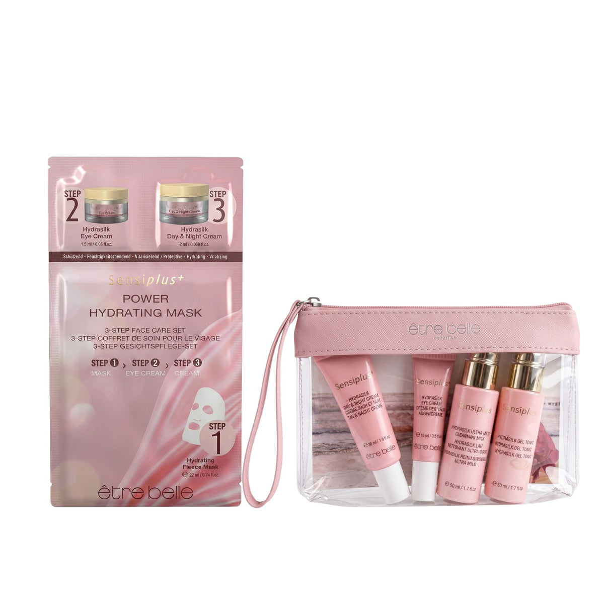 Sensiplus Reiseset + GRATIS 3-Step Maske