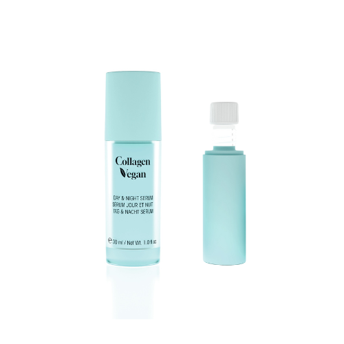 Collagen Vegan Peptide Tag & Nacht Serum