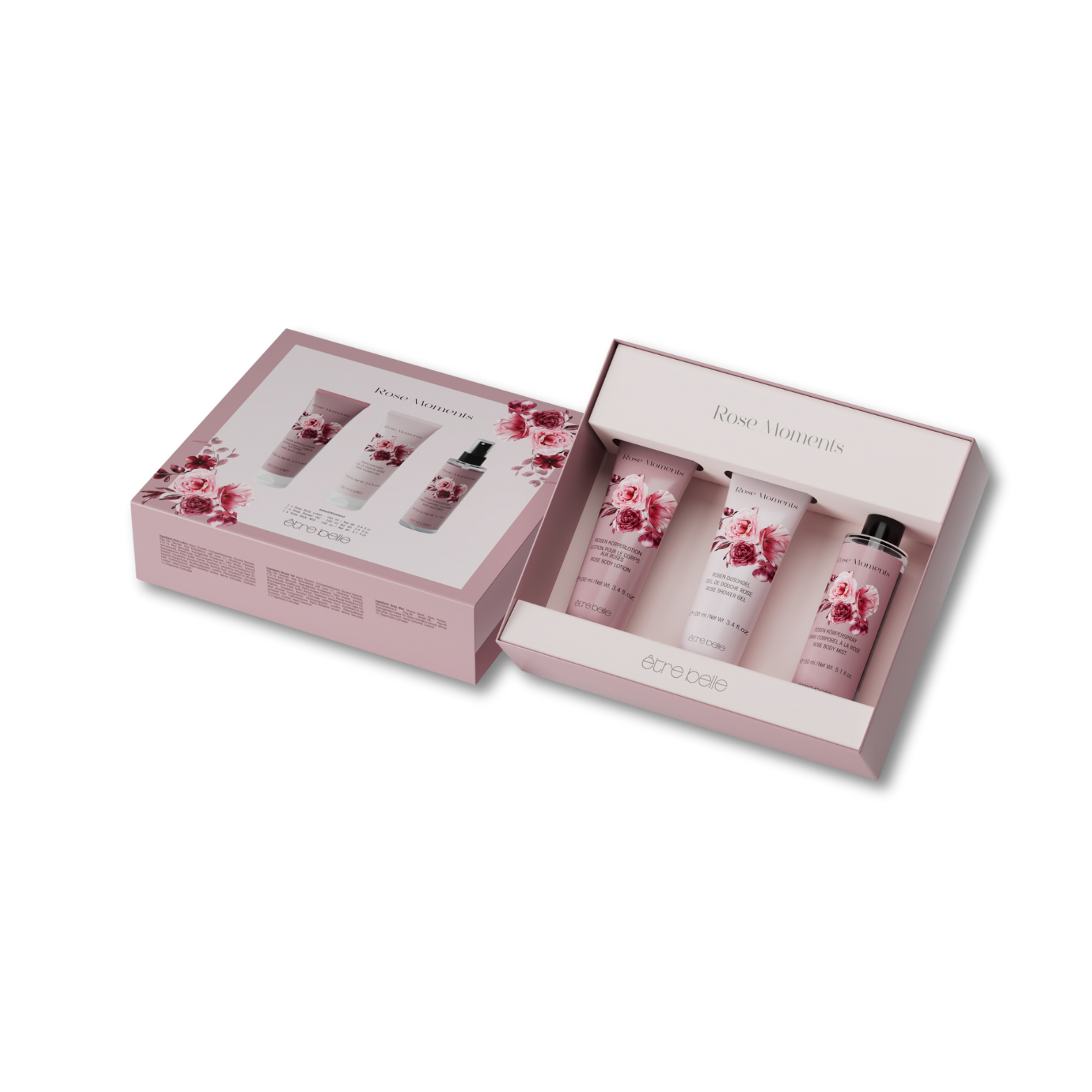 Rose Moments body care set