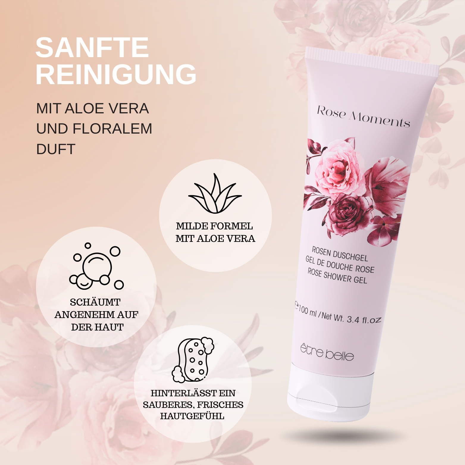 Rose Moments body care set