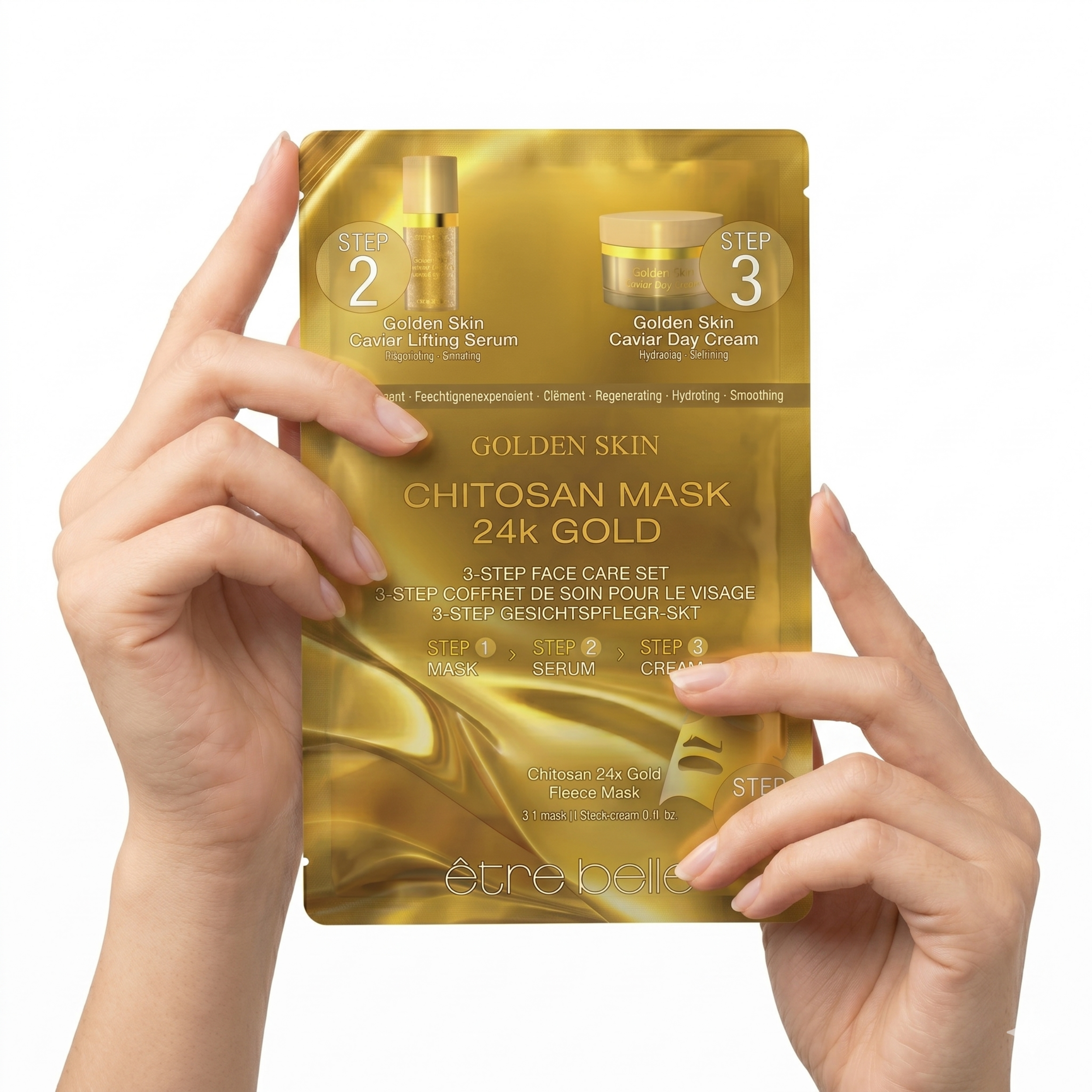 Das Golden Skin Masken Set als ideales Home-Spa Treatment für zu Hause.