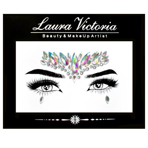 Glitter Face Jewels Holo