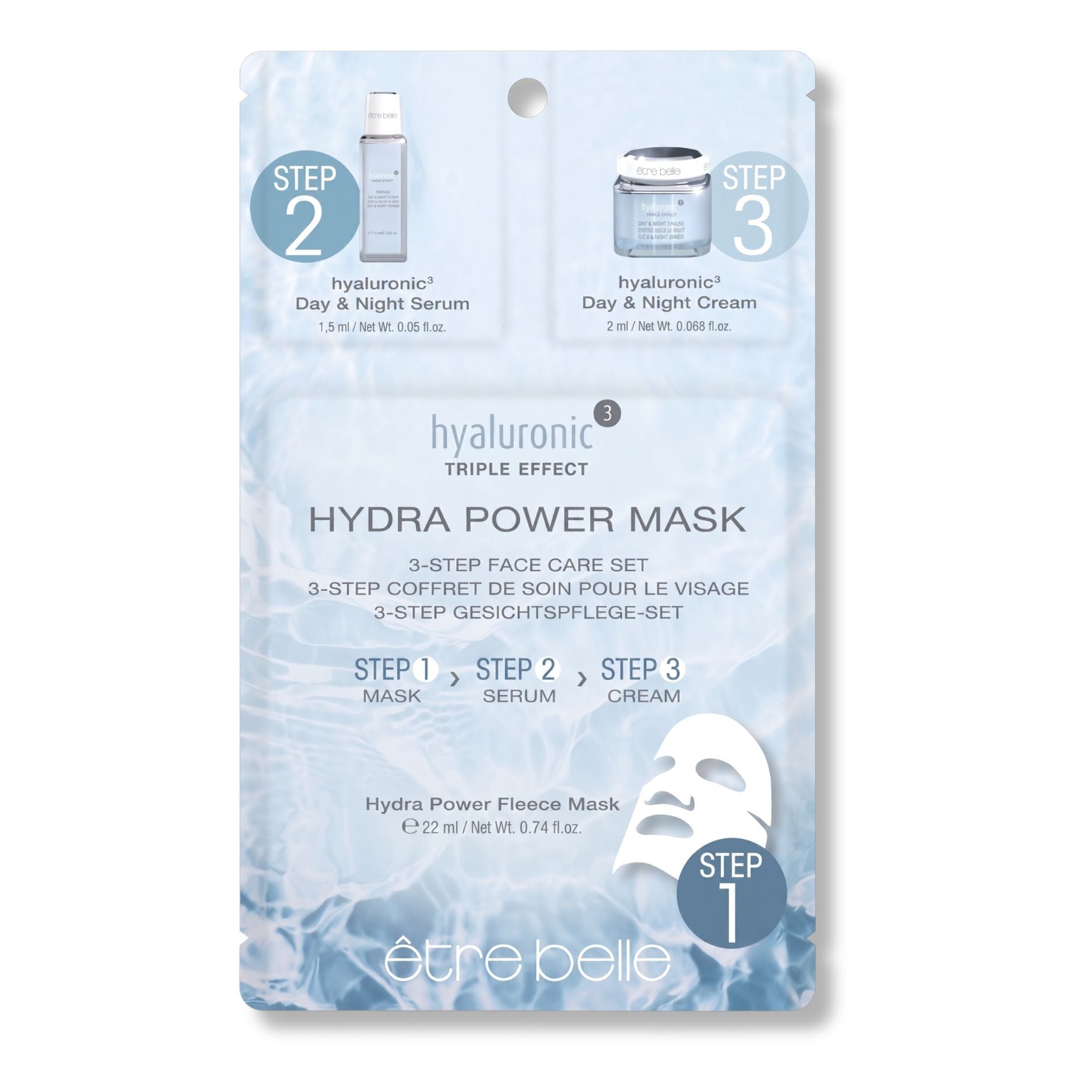hyaluronic ³ 3-Step Face Care Set