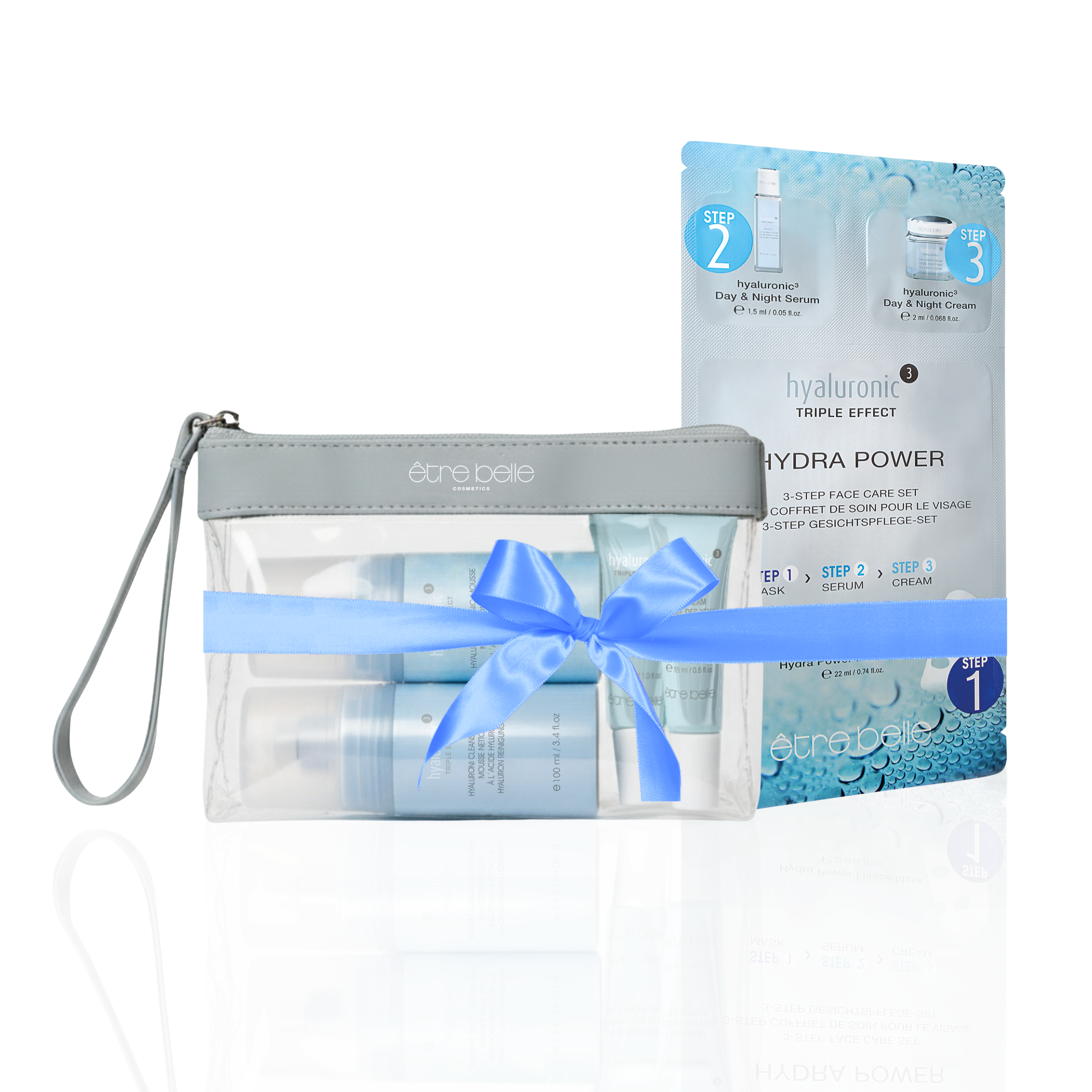 hyaluronic³ Reiseset + GRATIS 3-Step Maske