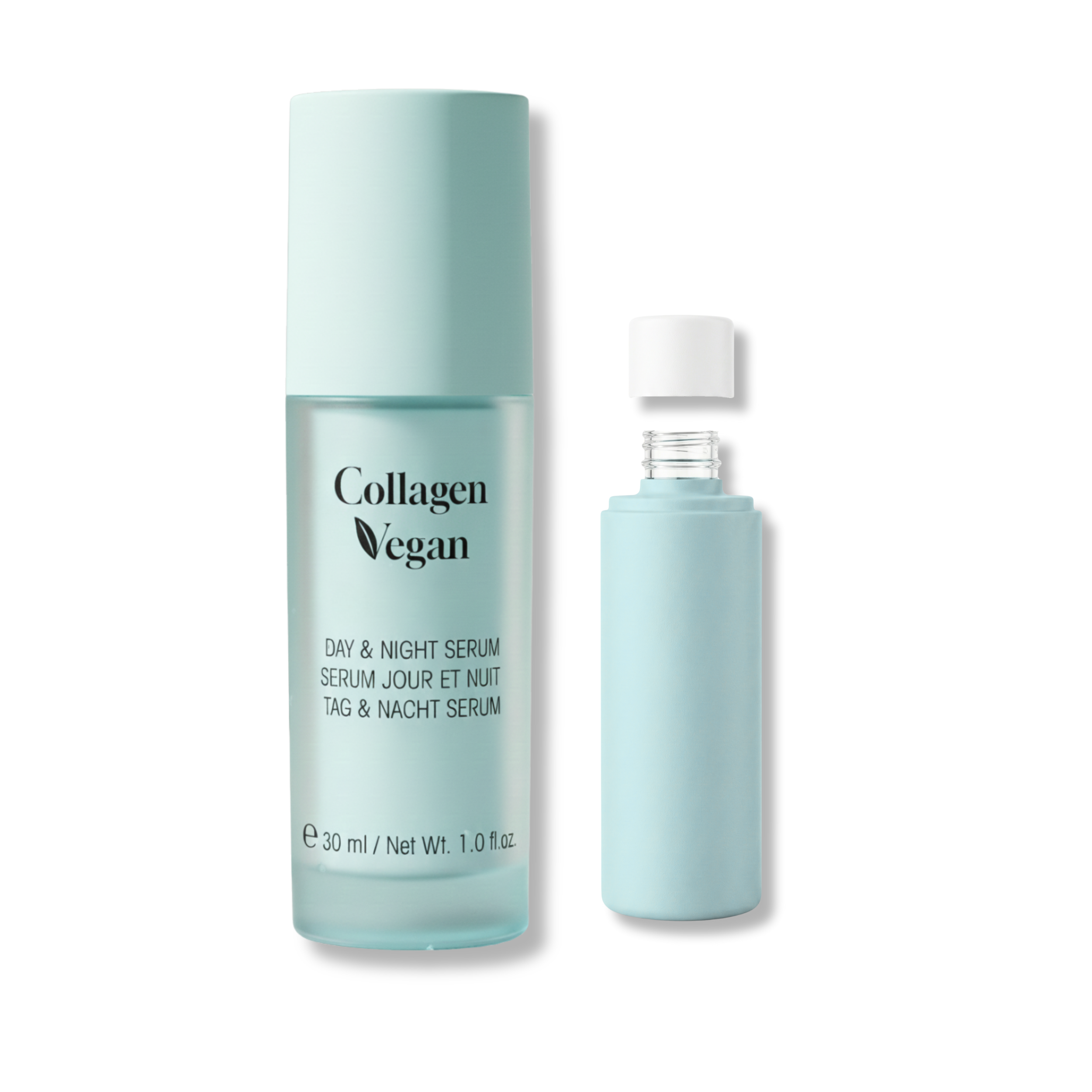 Collagen Vegan Peptide Tag & Nacht Serum