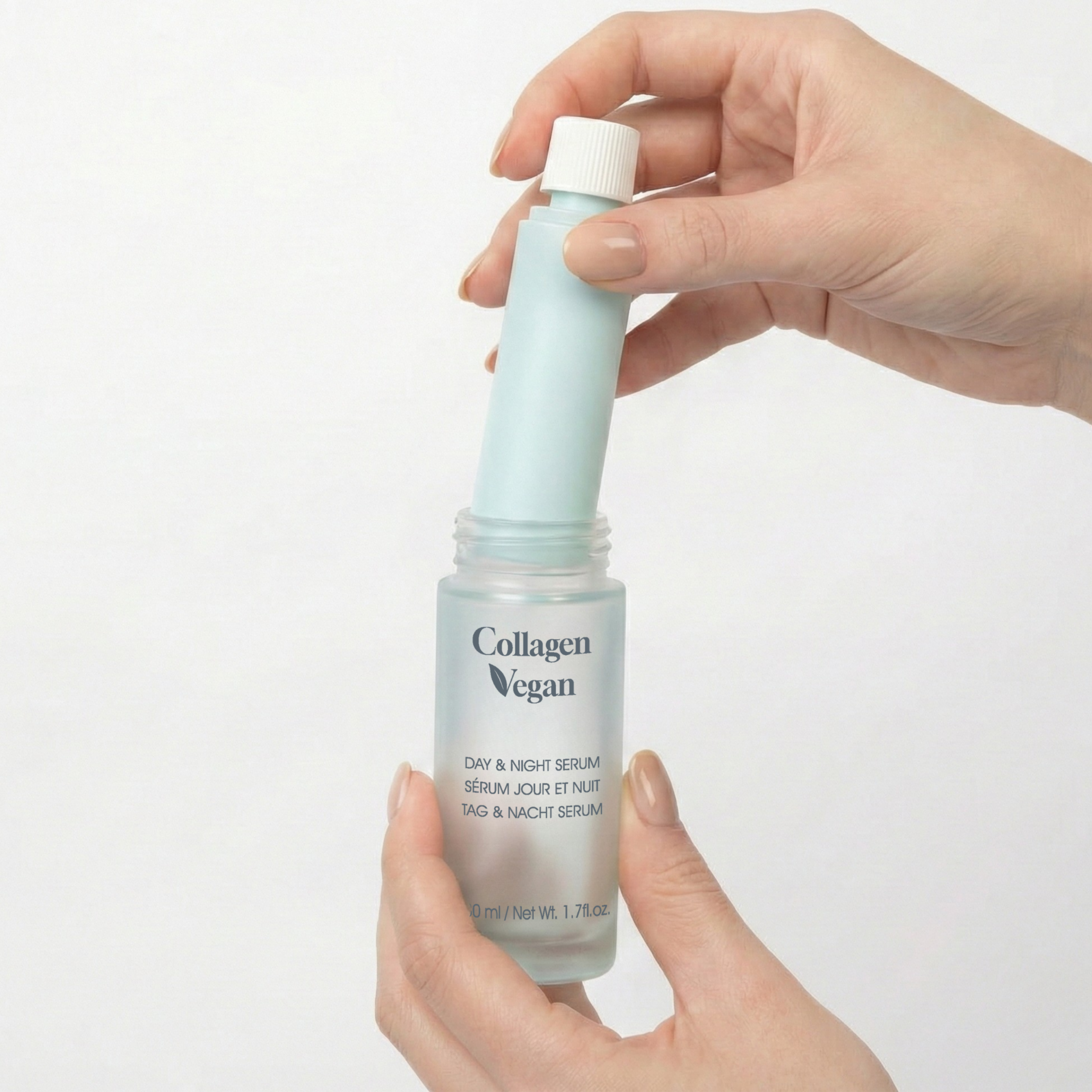 Collagen Vegan Peptide Tag & Nacht Serum