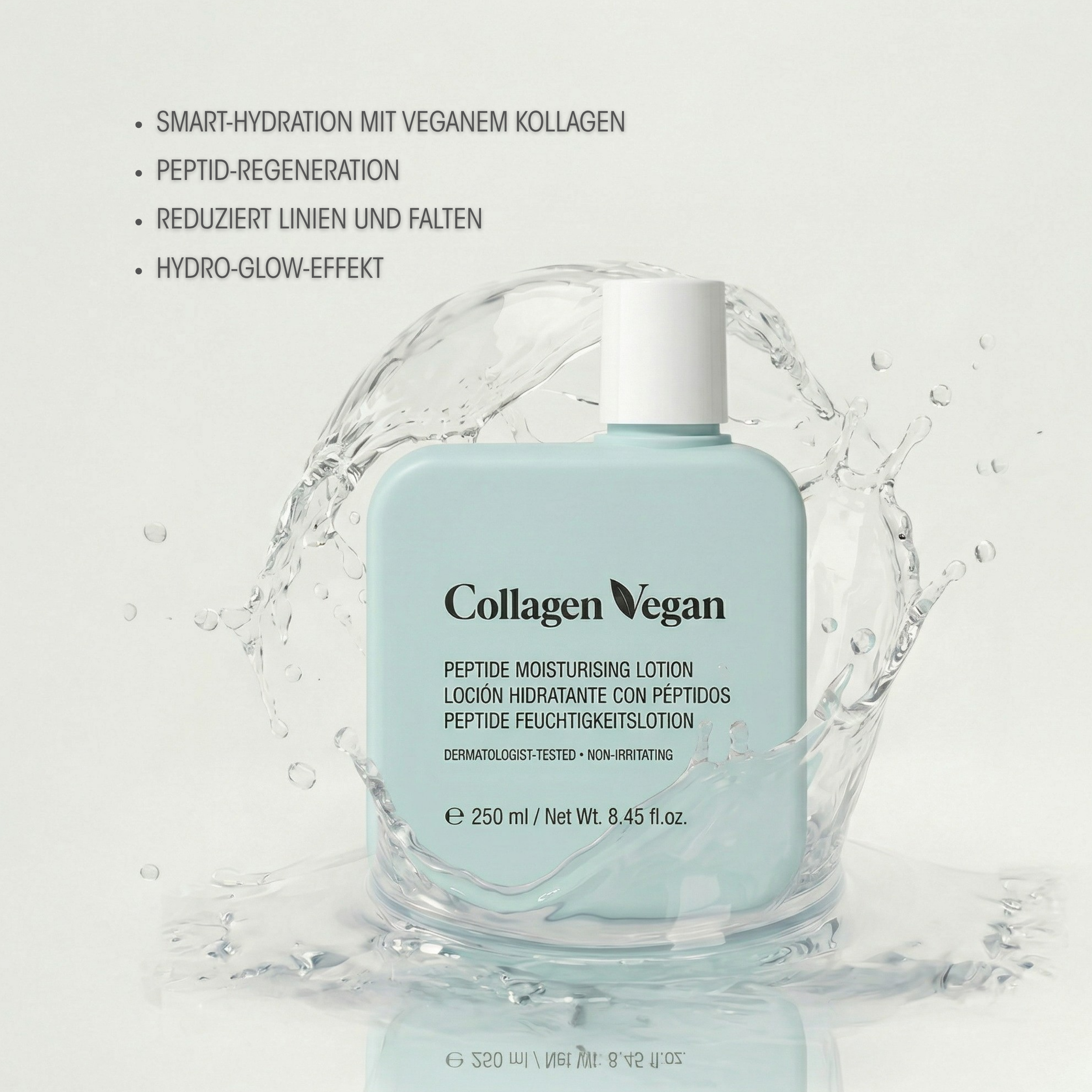 Collagen Vegan Peptide Feuchtigkeitslotion