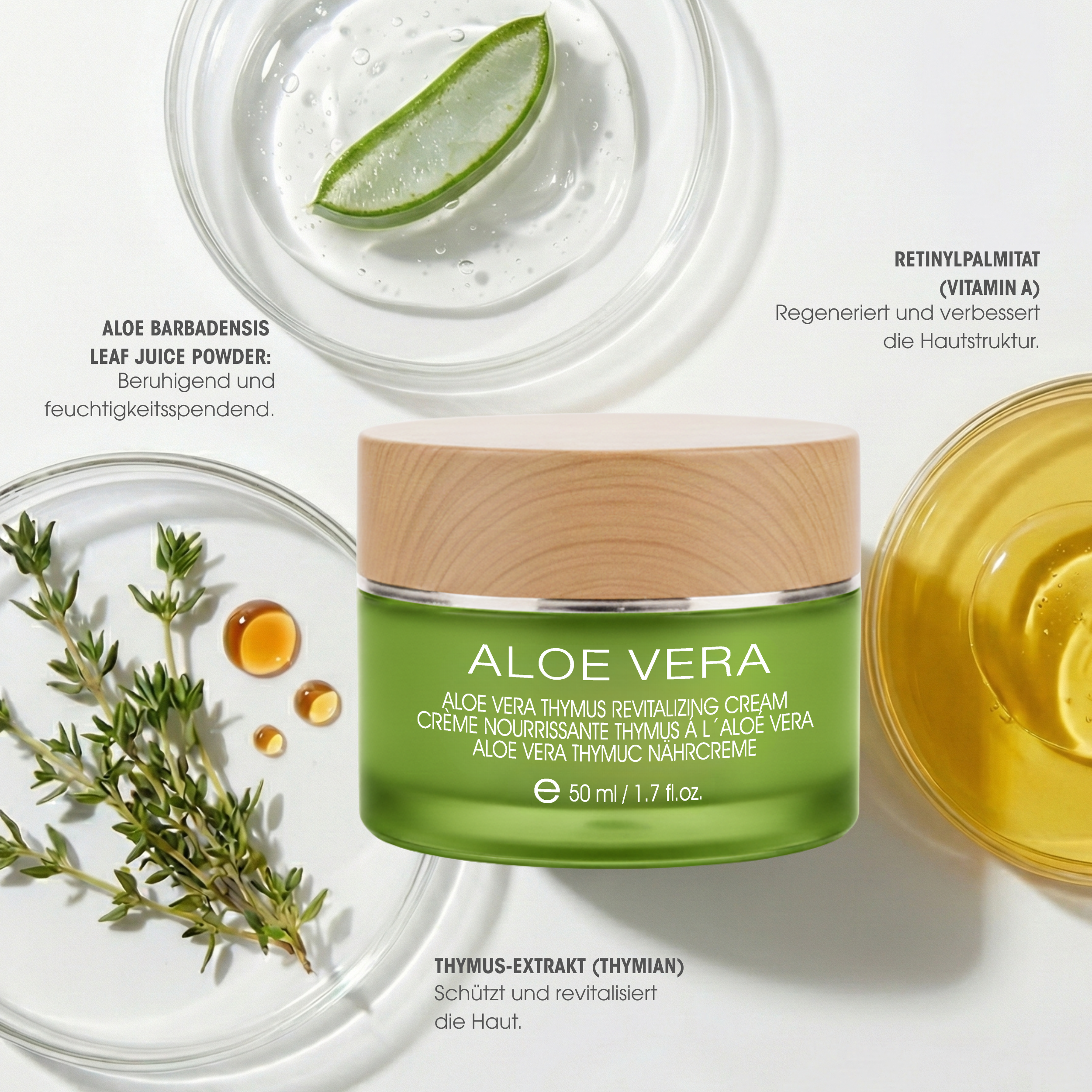Aloe Vera Thymus Revitalizing Cream
