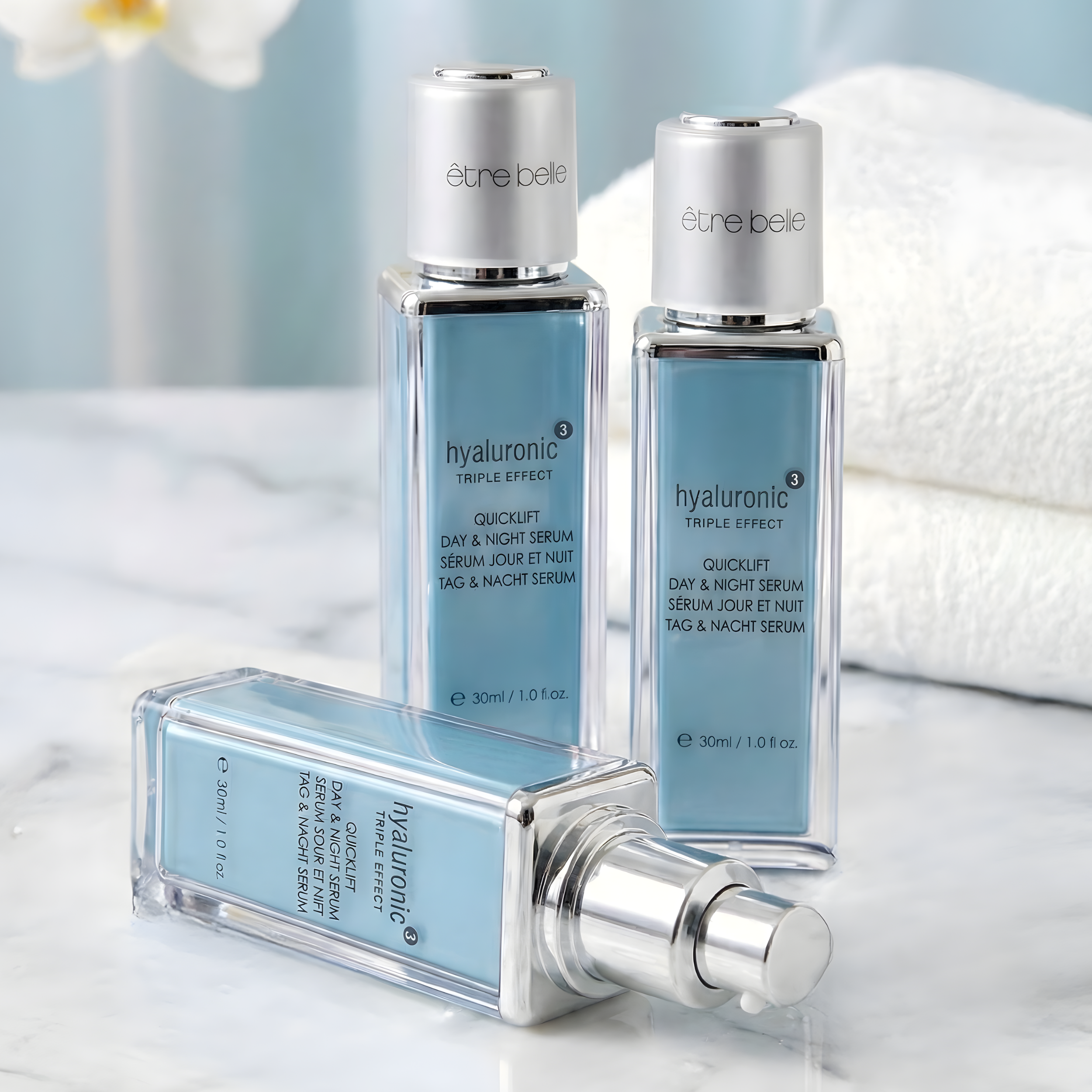 hyaluronic³ Quicklift Tag & Nacht Serum
