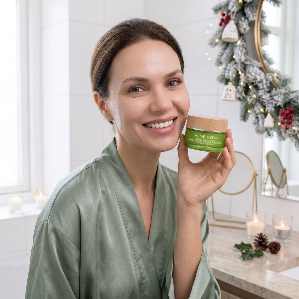 Aloe Vera Carotin Creme + GRATIS 3-Step Maske