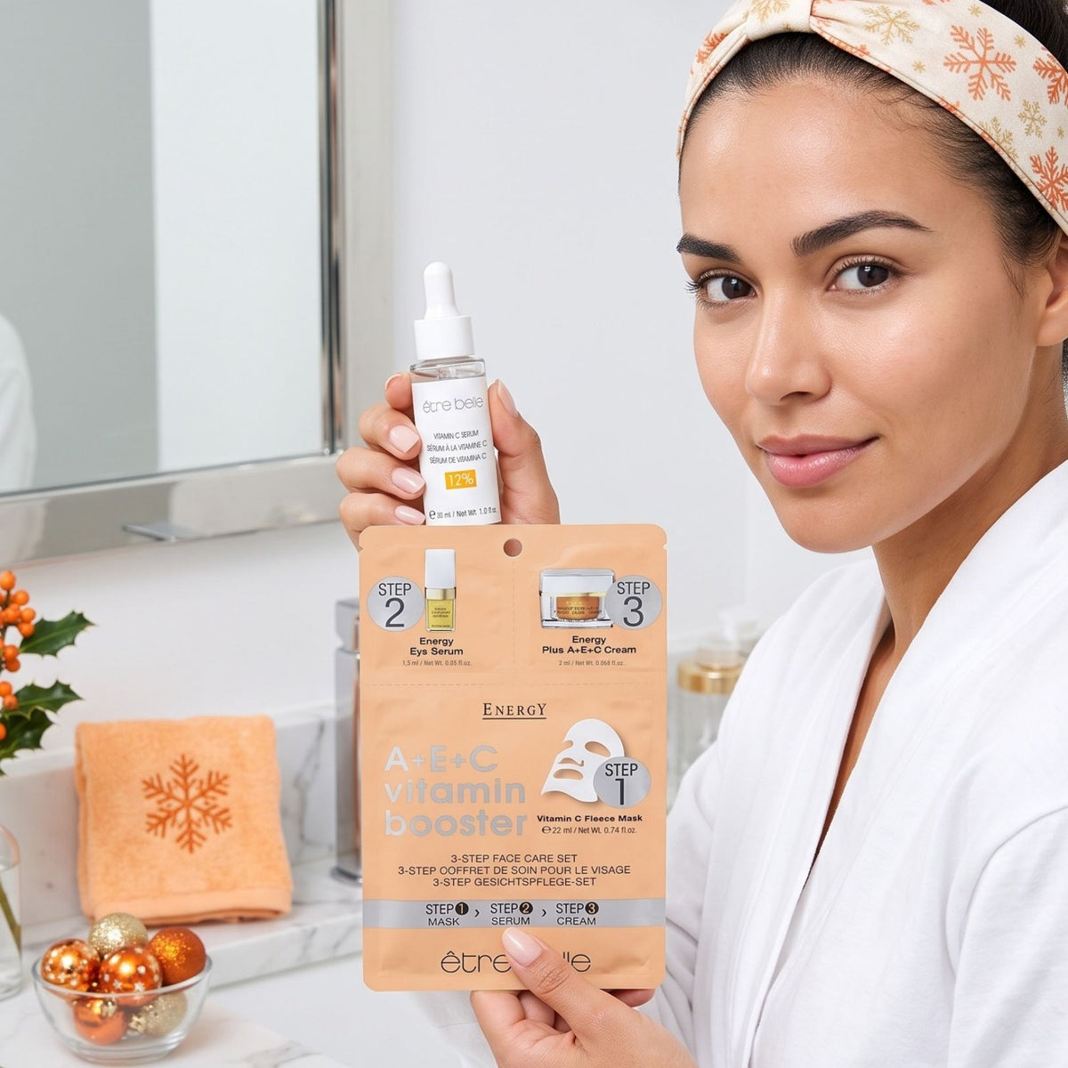 VITAMIN C SERUM 12% + GRATIS 3-Step Maske