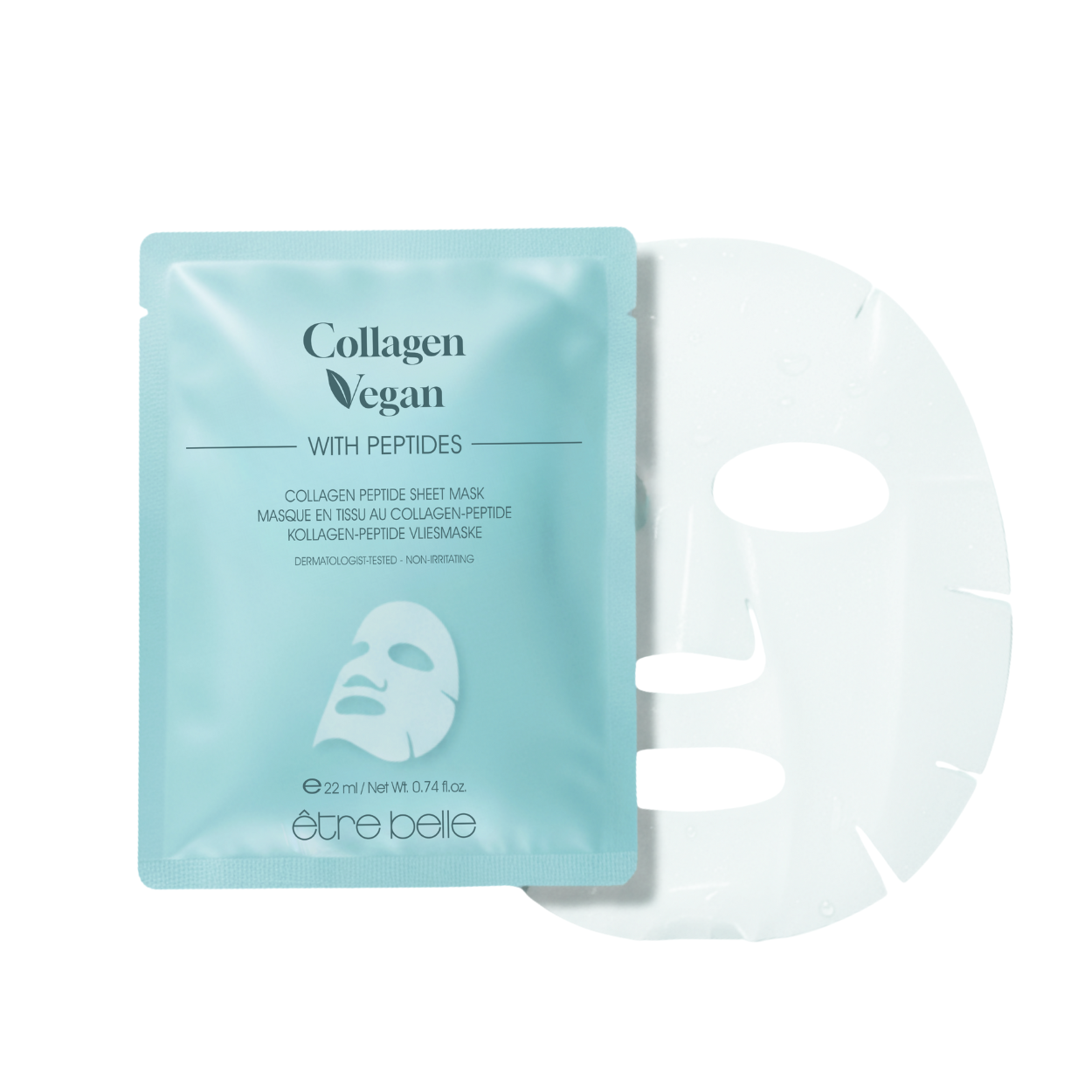 Collagen Vegan Peptide Vliesmasken-Set