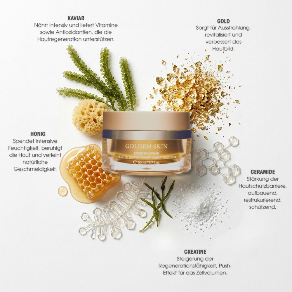 Golden Skin Green Caviar Tagescreme
