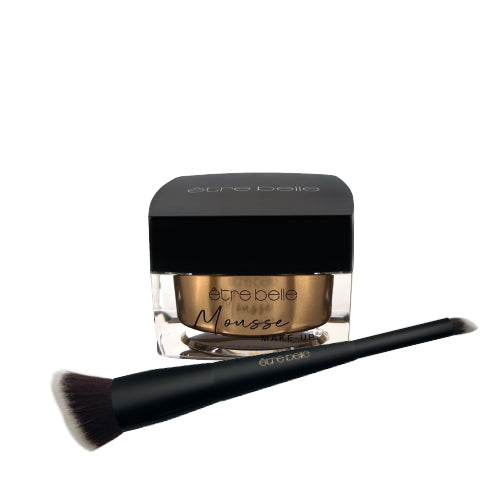 Mousse Make-up + GRATIS Make-up Pinsel
