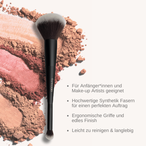 Professional Puder Duopinsel