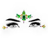 Glitter Face Jewels Green